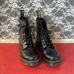 Dr. Martens Black Combat Boots